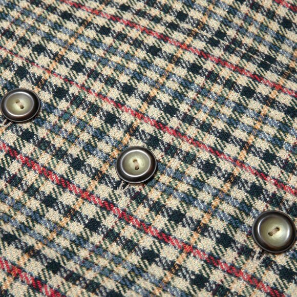 Sundazed (Germany) 70s Vintage Academia Glen Check Tweed Sports Jacket : L - Picture 4 of 8